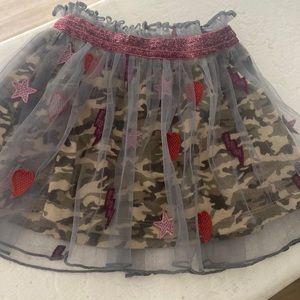 Military pretty!!! Cutest tulle skirt!